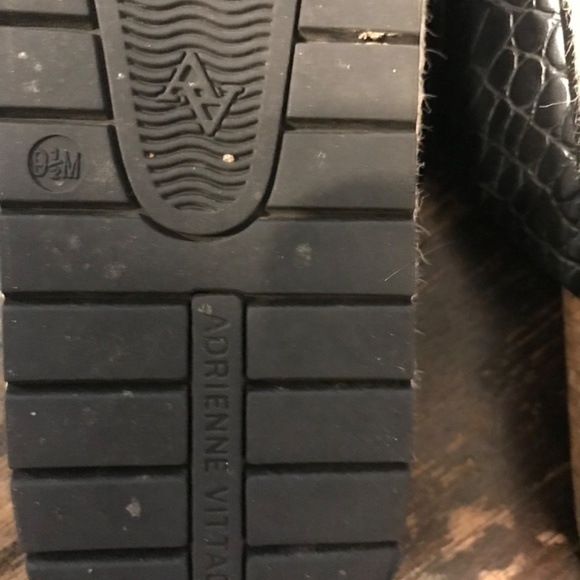 Adrienne Vittadini faux leather slides - Picture 3 of 6